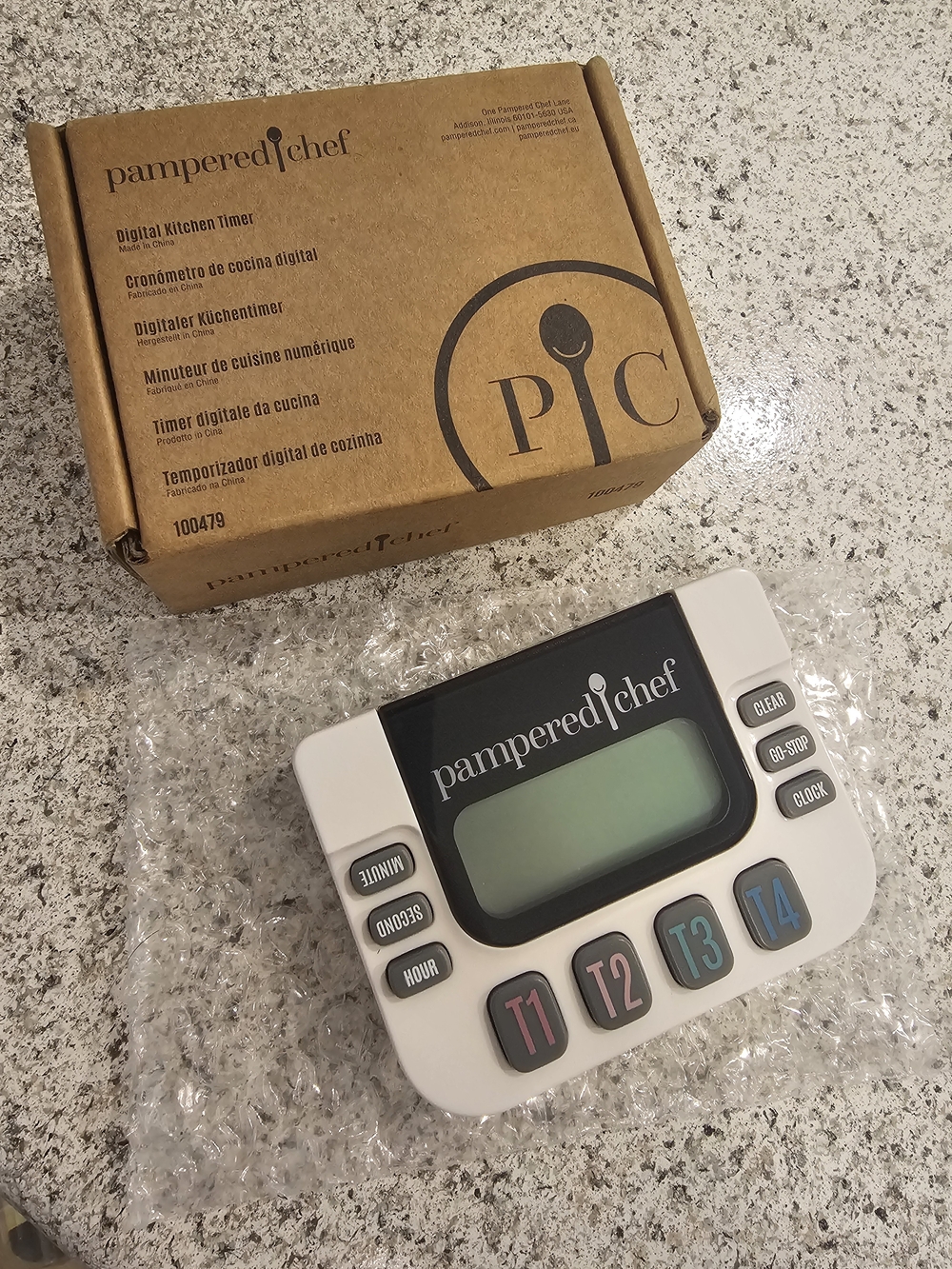 Pampered Chef Digital Kitchen Timer